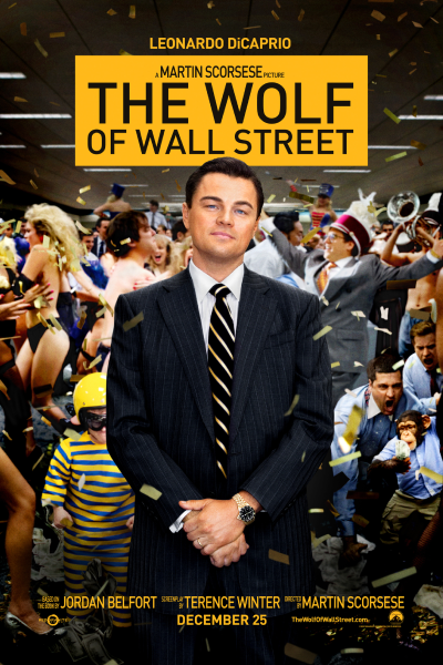 The Wolf of Wall Street movie poster
