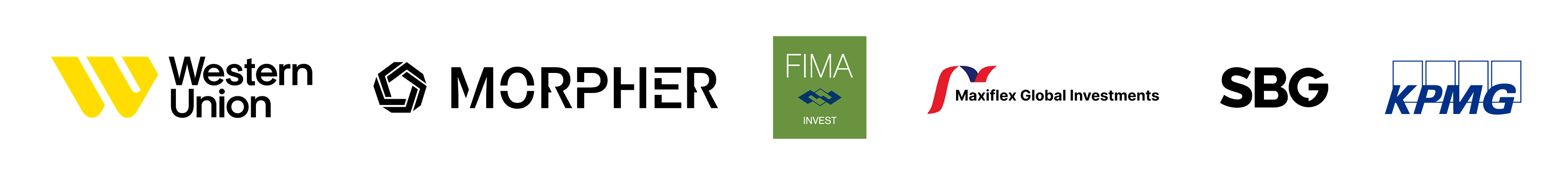 Companies that I have worked with in the past: Morpher, Fima Invest, Silver Bell Group, KPMG